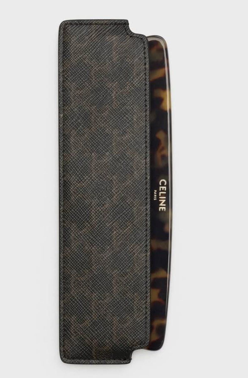 Altro per la cura dei capelli: Celine HAIR COMB IN TRIOMPHE CANVAS – Usato da Zürich venduto da elinkaelle 1