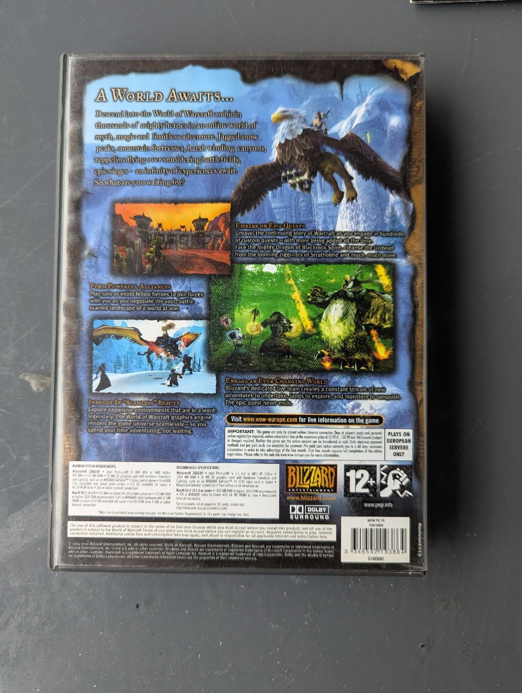 Giochi: world of warcraft pc game box mit 5cd – Usato da Brienz BE venduto da bar_xf2d 4