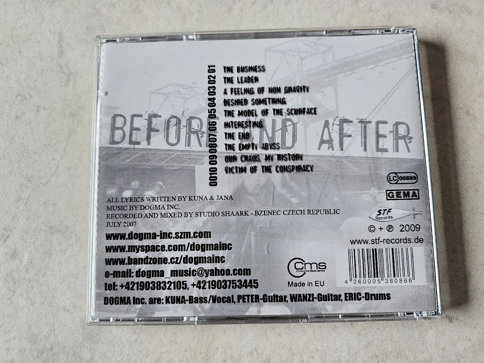 CDs: Dogma Inc.  -  Before And After / (Hardcore, Grindcore) – D'occasion à Schneisingen par backstore24 1