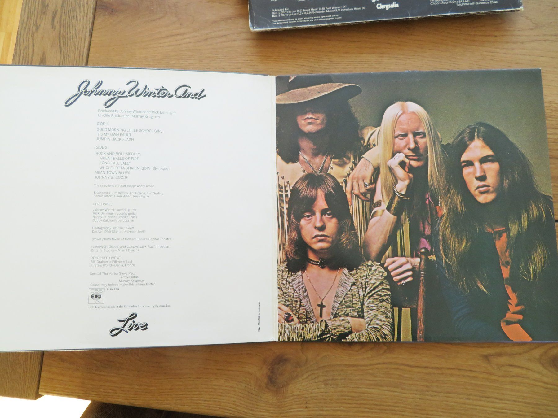 Dischi in vinile: JOHNNY WINTER LIVE – Nuovo (secondo la descrizione) da Zürich venduto da max_cp5f 2