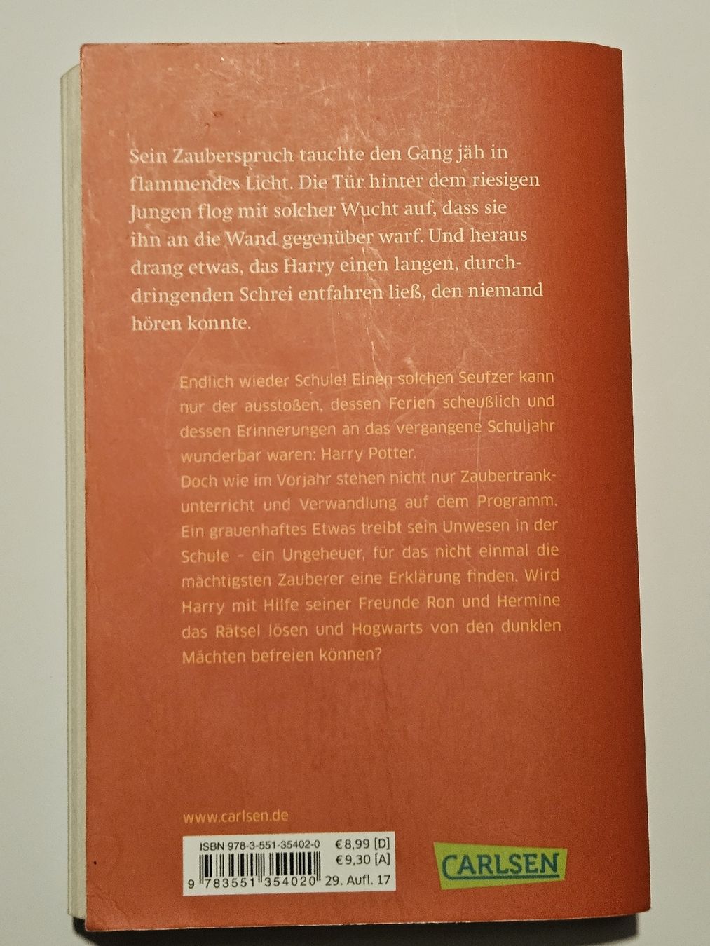 Bücher: Harry Potter und die Kammer des Schreckens – Gebraucht aus Oberdorf BL von BaldenEagle 3