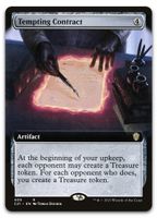 Tempting Contract - Extended Art - MtG - EN