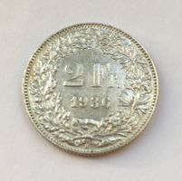 1936 2 Franken -unz