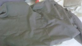 Leichte Swissair Decke von 1992 grau Eskimo 100% Wolle