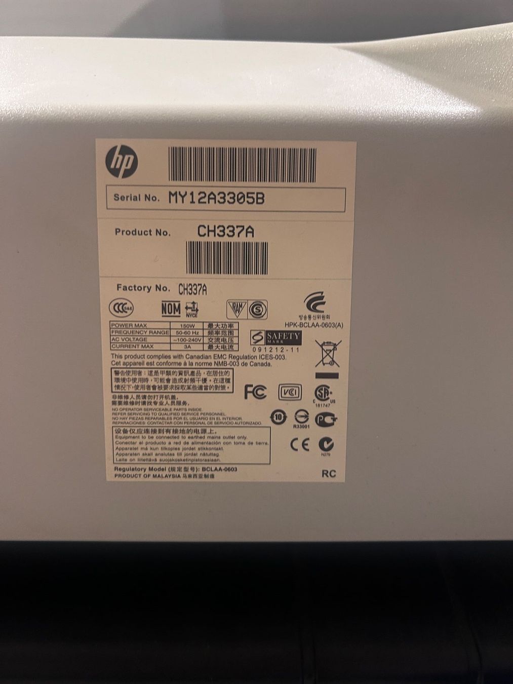 Hewlett Packard Imprimantes: Plottter HP Designjet 510 – Défectueux à Rapperswil SG par Ghisleni 3
