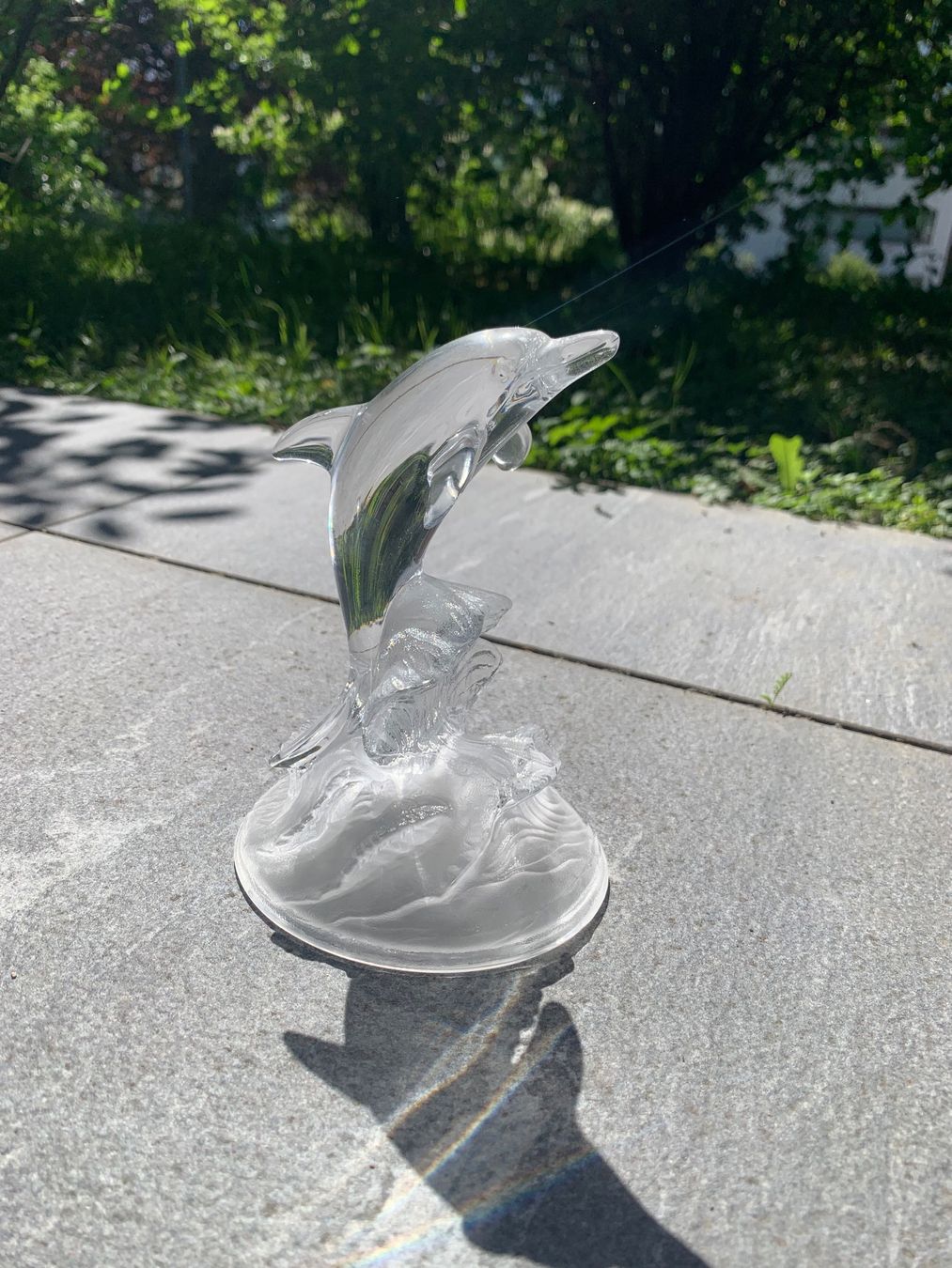 Statuette: Glasfigur Delfin – Usato da Vaduz venduto da kev_m2pt