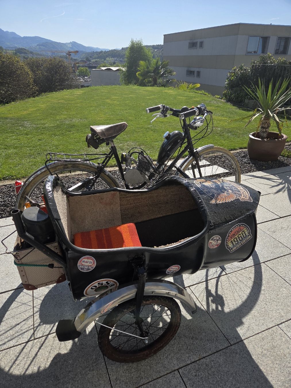 Biciclette: Fahrrad mit Seitenwagen – Difettoso da Ebikon venduto da Hubi84 4