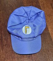 Basecap Waluigi blau mit gelbem L Logo, sehr guter Zustand