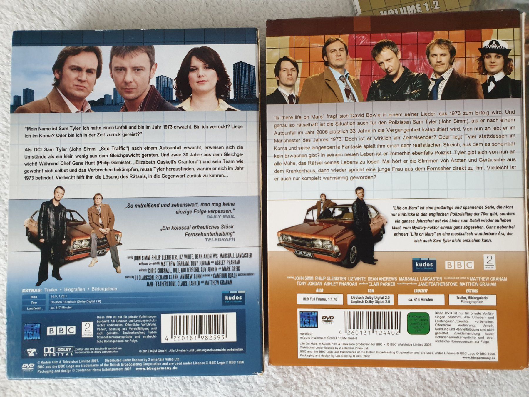 Tutti i DVDs: Life on Mars, Gefangen in den 70ern – Usato da Schönengrund venduto da Liane63 5