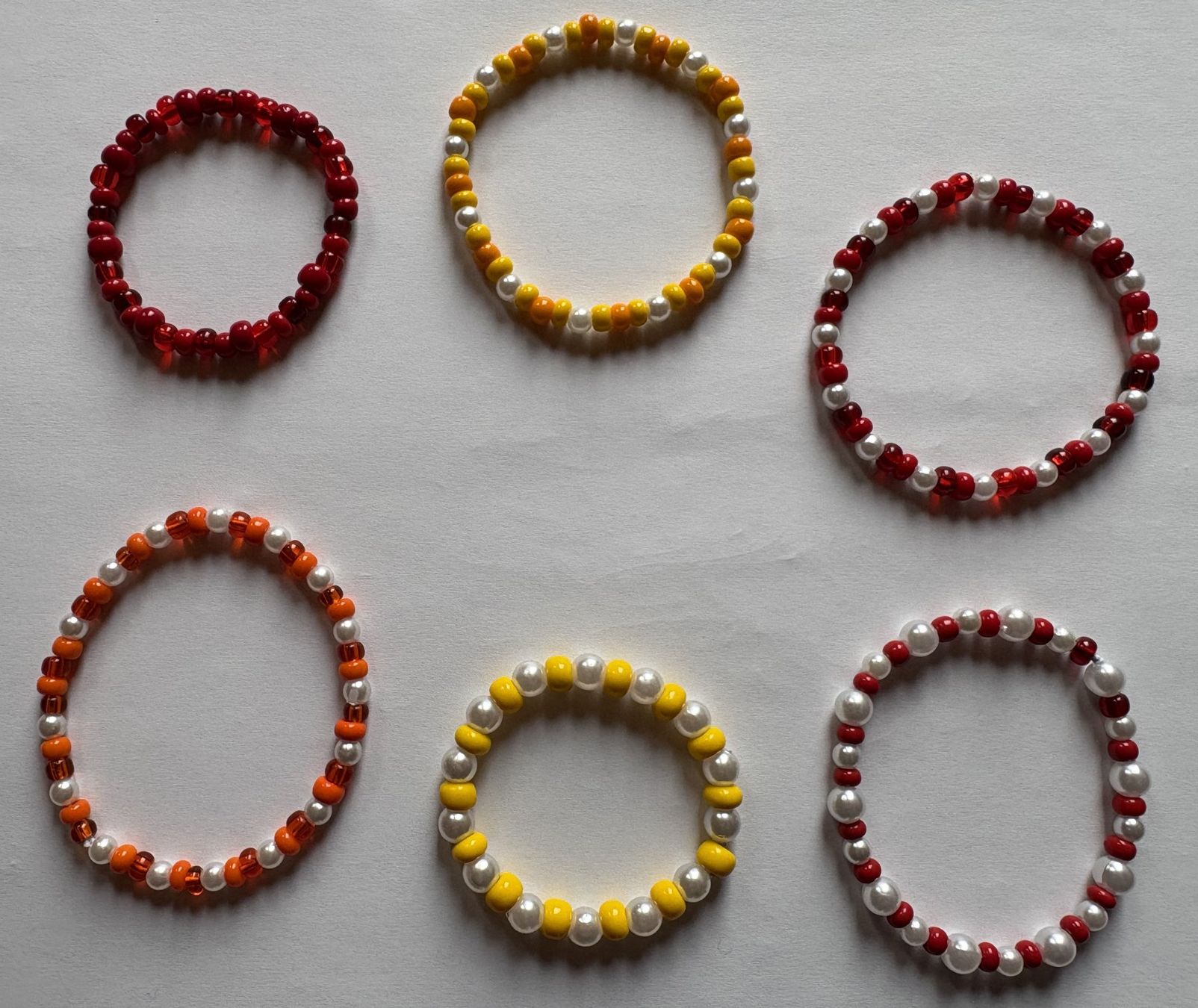 Armbänder & -reifen: Handgemachte Armbänder 6 Stck. verschiedene Farben – Neu (gemäss Beschreibung) aus Neukirch-Egnach von Phion 7