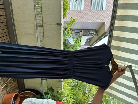 Sommerkleid, dunkelblau, festlich