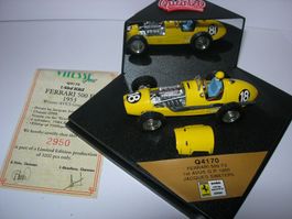 Ferrari 500 F2 1st Avus G.P. 1953  J. Swaters * Quartzo 1:43
