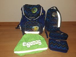 Ergobag Schulthek-Set - Fussball