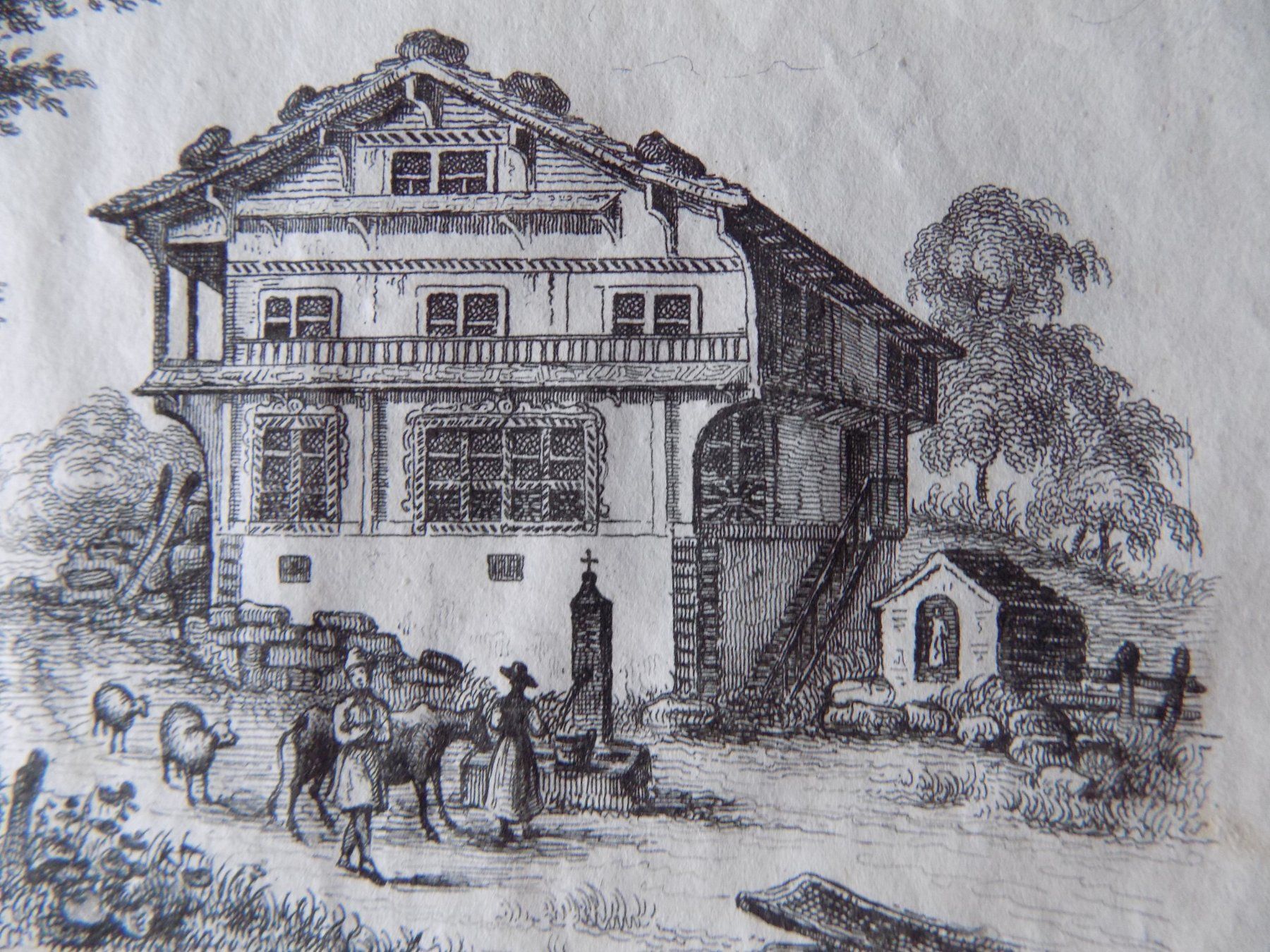 Stiche: Chalets des environs de Zürich – Gebraucht aus Risch von Rischli15 5