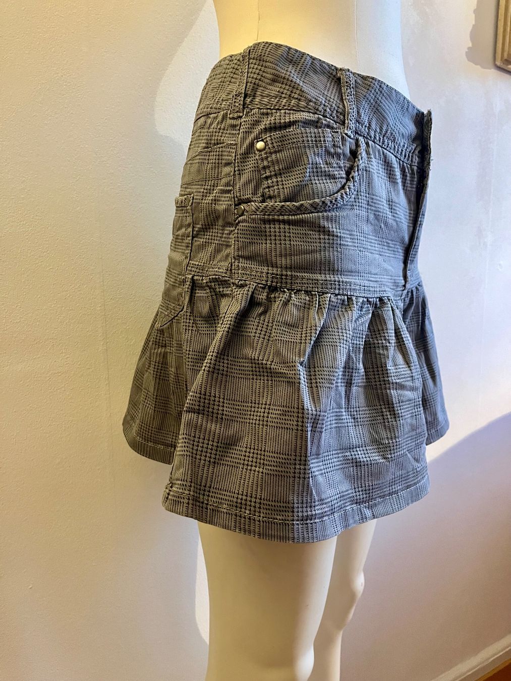 H&M Gonne: H&M Divided Minirock mit Glencheck-Muster | Gr. 36 | cotton – Usato da Zürich venduto da alm_lk65 2