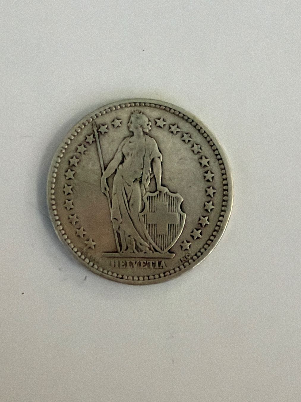 Alle Münzen: 2.- silber 1916 (13) – Gebraucht aus Bonstetten von juliestore 1
