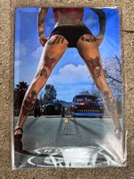 Hot rod pin up tattoo Route 66 race Oldtimer classic