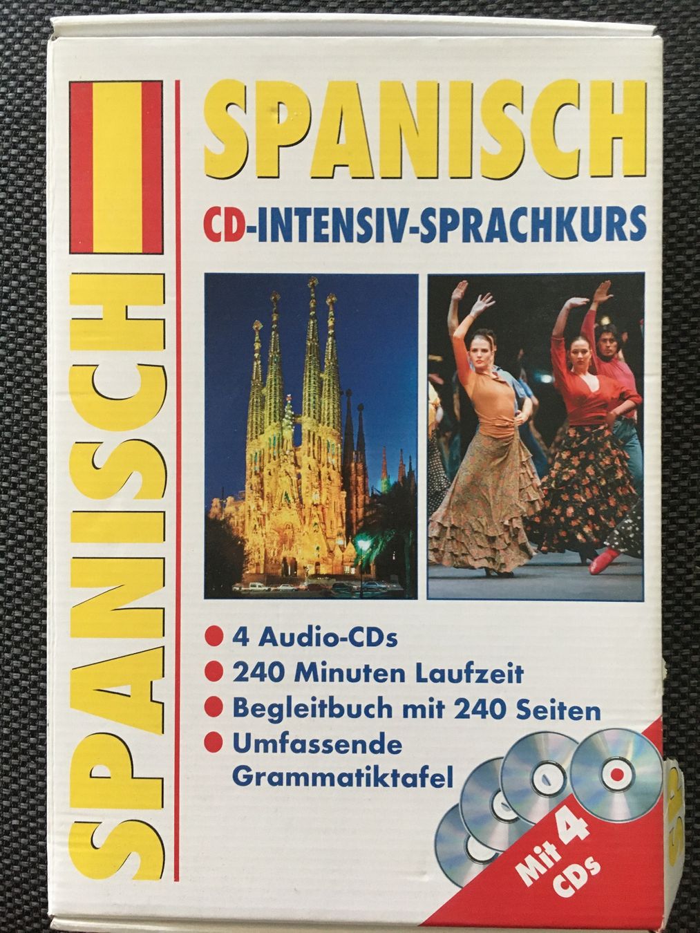 Libri: Intensiv-SPRACHKURS SPANISCH mit 4 Audio-CDs und Buch – Usato da Siegershausen venduto da Bubsi83