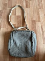 Alte Schweizer Armeetasche, Umhängetasche, Brotsack 30x25cm