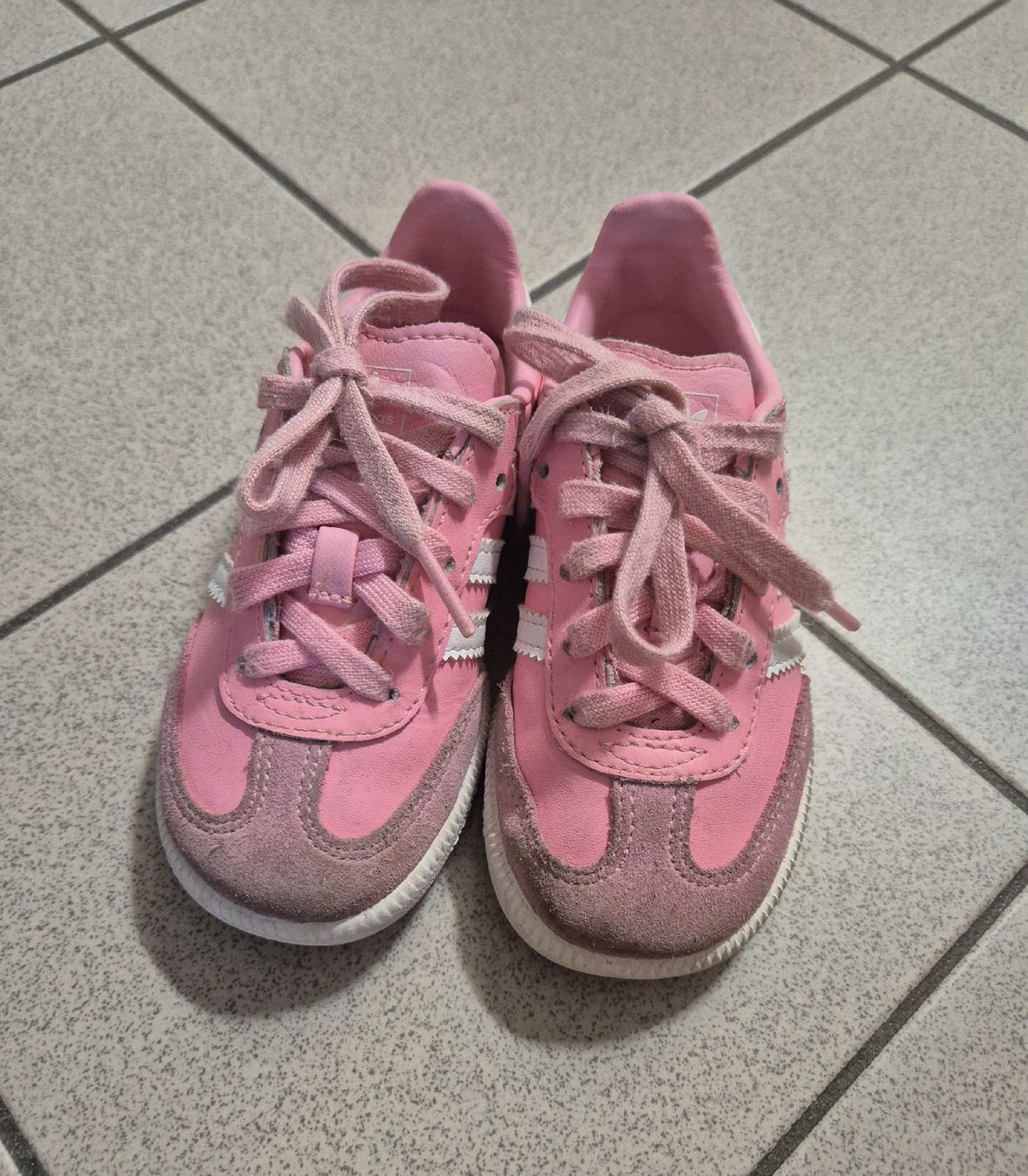 Adidas Schuhe für Mädchen: Adidas Samba pink Gr. 24 – Neu (gemäss Beschreibung) aus Villars-sur-Glâne von Thalimey 2