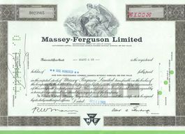 Massey-Ferguson Limited 1968