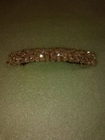 haarschmuck,,haarspange,,beige ,,glanzig