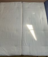 2 Futon Matratze  90x200cm weiss guter Zustand