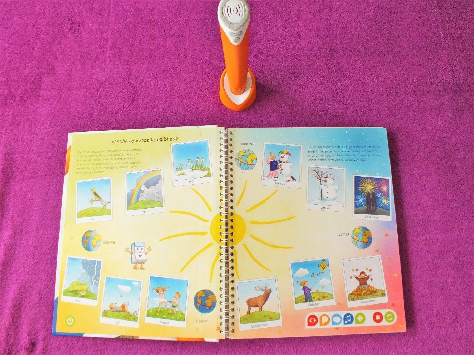 Ravensburger Giochi: tiptoi Starterset mit Player - Unsere Jahreszeiten – Usato da Müllheim Dorf venduto da Seeeule01 3