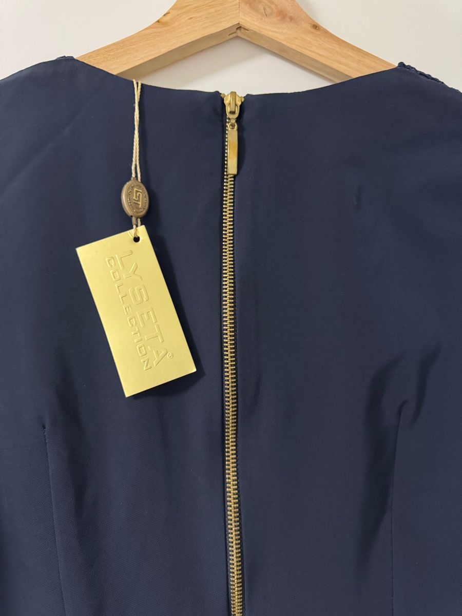 Vestiti: Lyseta Kleid, Gr. 38, dunkelblau – Nuovo (secondo la descrizione) da Zürich venduto da pamleano 3