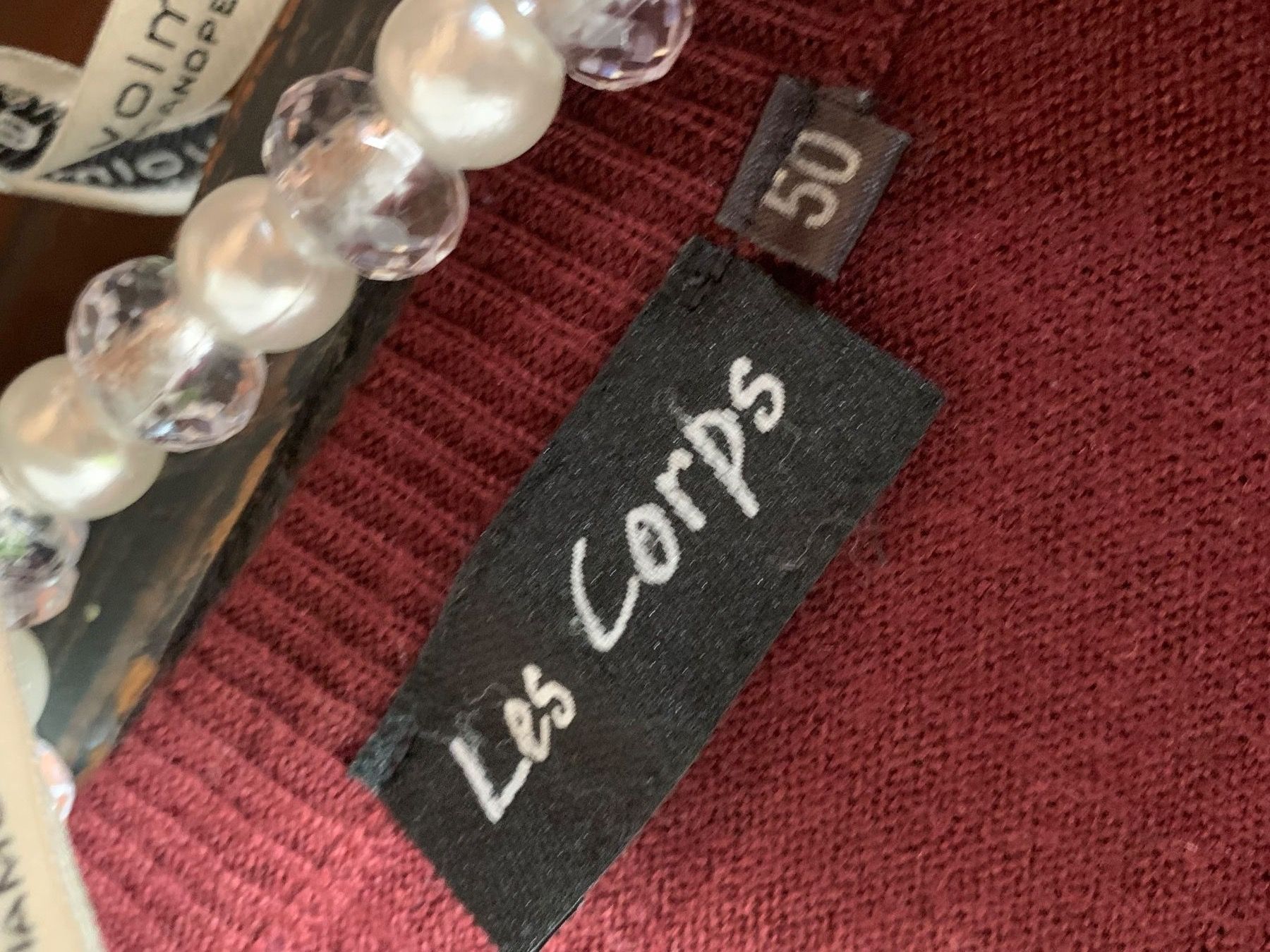 Maglioni & Felpe: LES CORPS 50% Merino  Pullover  Gr.50 – Usato da Interlaken venduto da Bona55 3
