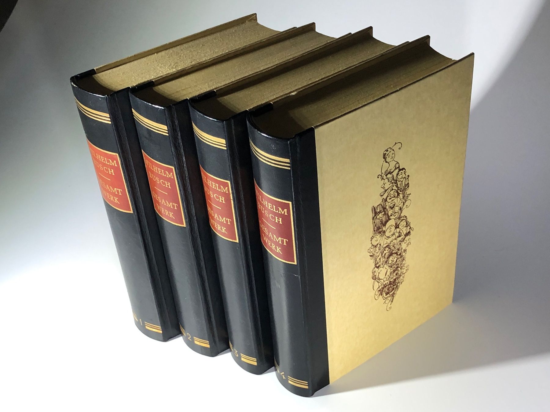 Libri: Wilhelm Busch - Gesamtwerk - Bände 1 - 4 – Usato da Bergdietikon venduto da Garak 1
