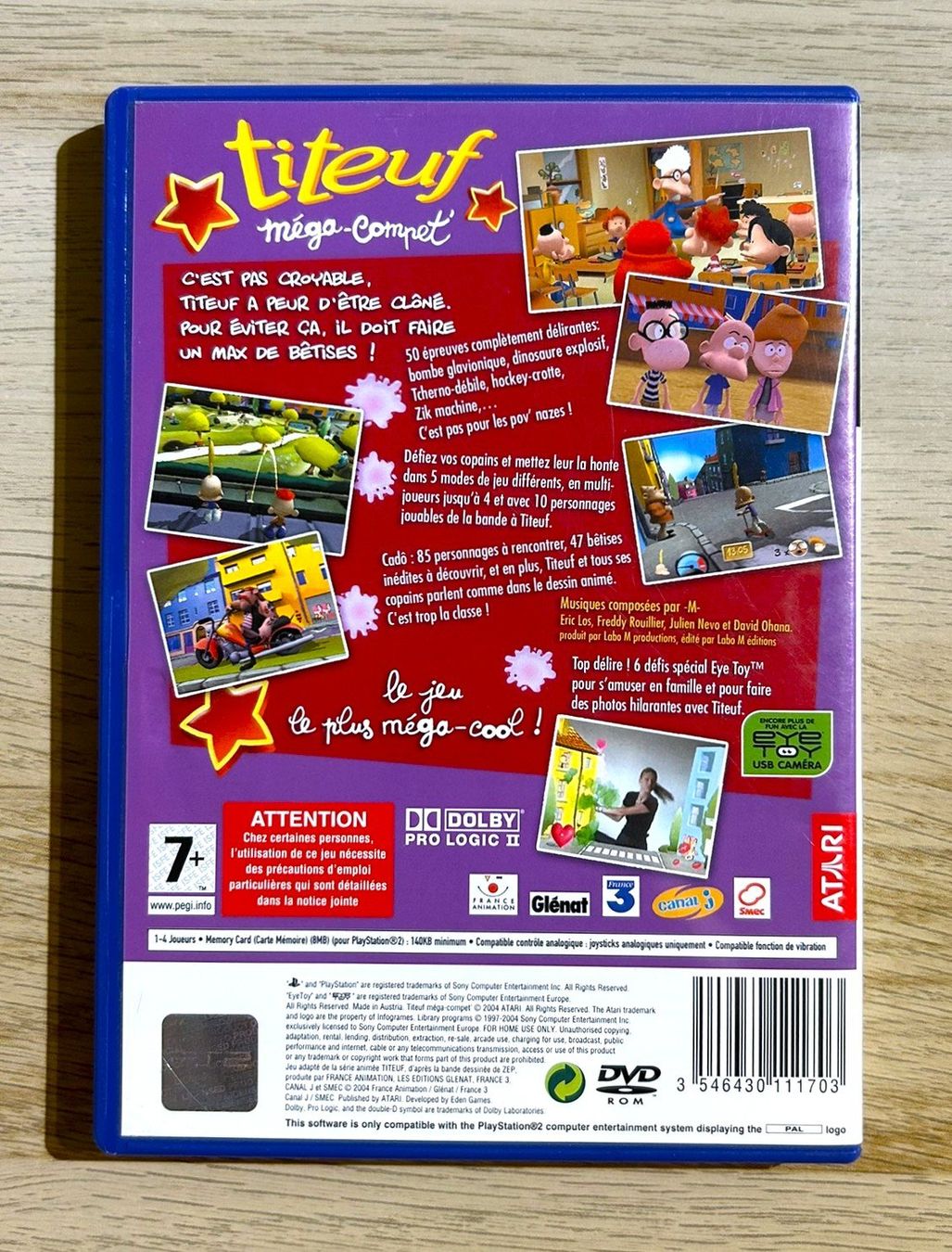 Sony Giochi: Titeuf Méga-compet PS2 – Usato da St. Gallen venduto da Alpine.Arcade 1