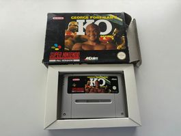 George Foreman's KO Boxing in OVP (Super Nintendo Snes)