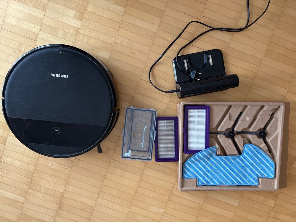 SAMSUNG VR05R5050WK/SW Saug- und Wischroboter (Schwarz) | Kaufen auf ...