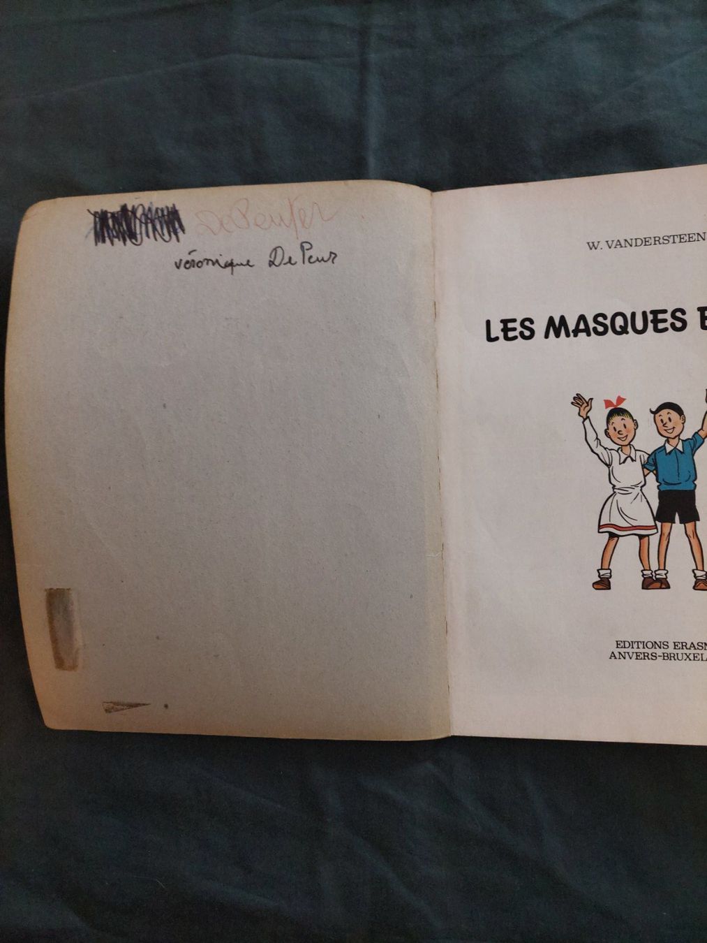 Fumetti: Bob et Bobette T.112 Les Masques Blancs EO 1972 BE – Usato da Genève venduto da Blu_BD 2