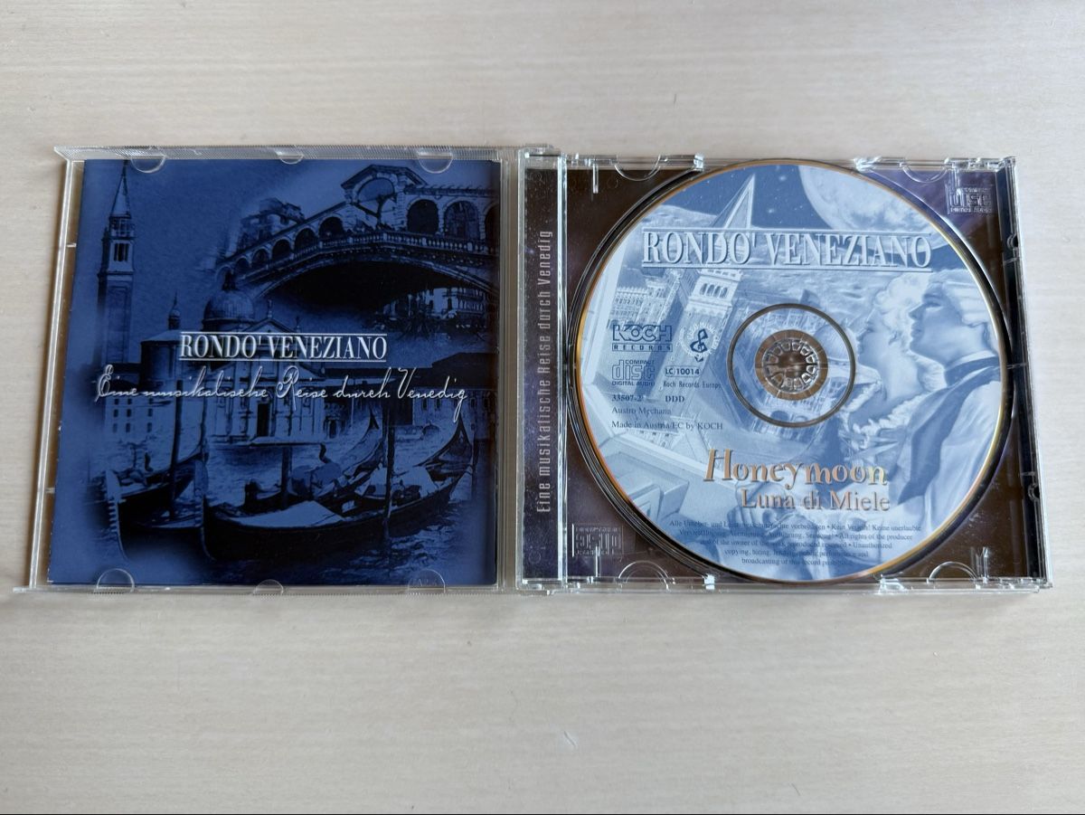 CD: Rondo Veneziano Honeymoon CD  – Usato da Oberried Brienz venduto da Chyara 2