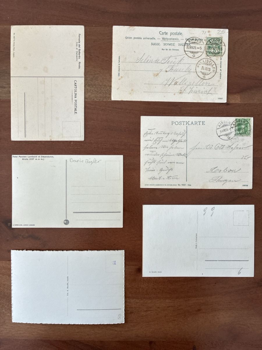 Cartes postales: 12 Ansichtskarten Schweiz von Airolo TI – D'occasion à Oftringen par Cla.vD.74 3