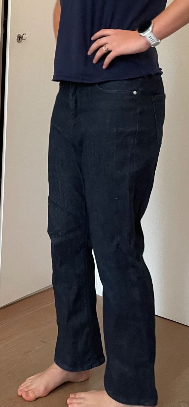 S.Oliver Jeans: S.OLIVER Jeans Straight relaxed fit 36 Glitzer – Usato da Pully venduto da Surflime 2