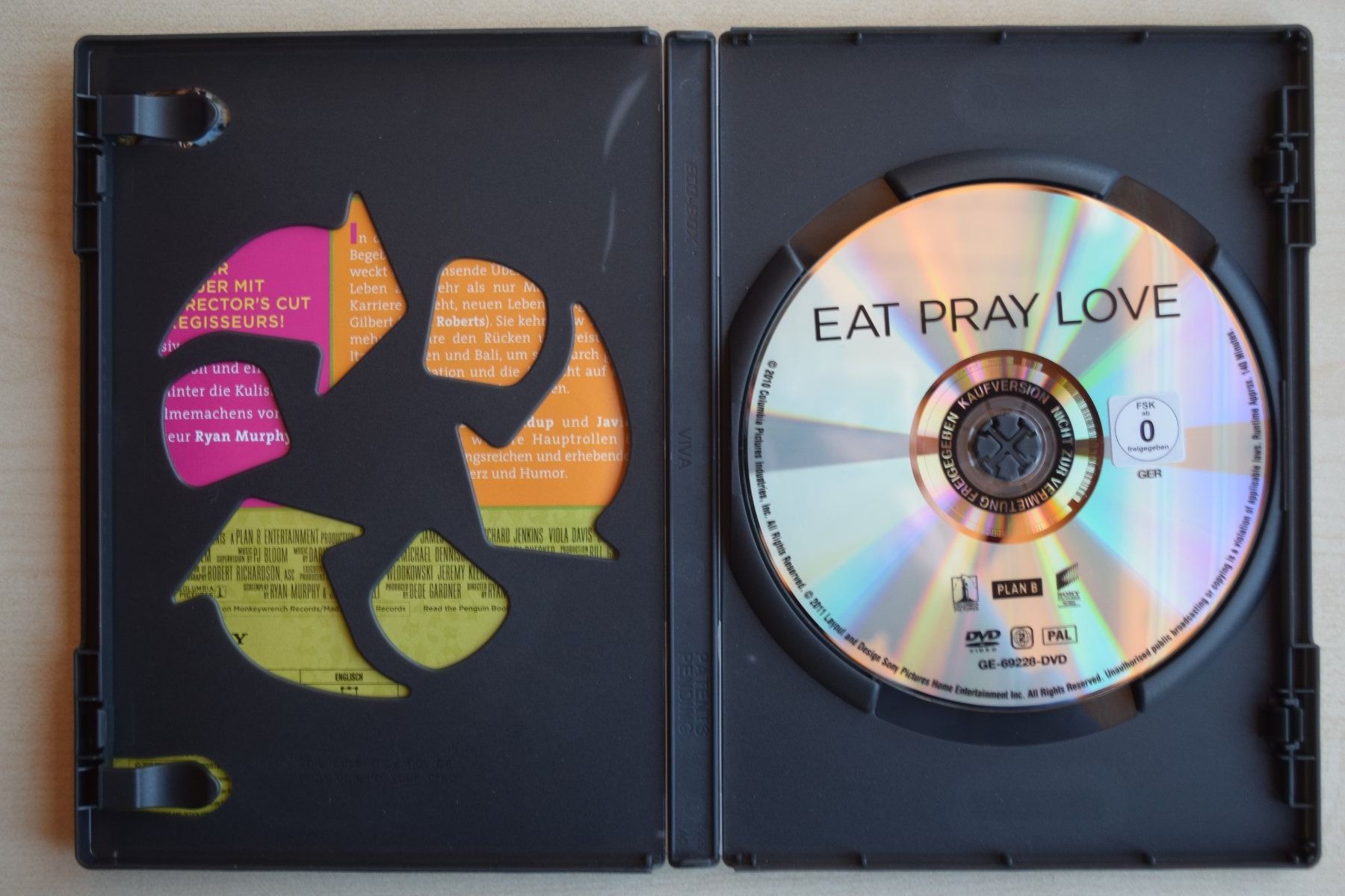 Tutti i DVDs: EAT PRAY LOVE (139) – Usato da Reutigen venduto da DONDON55 3