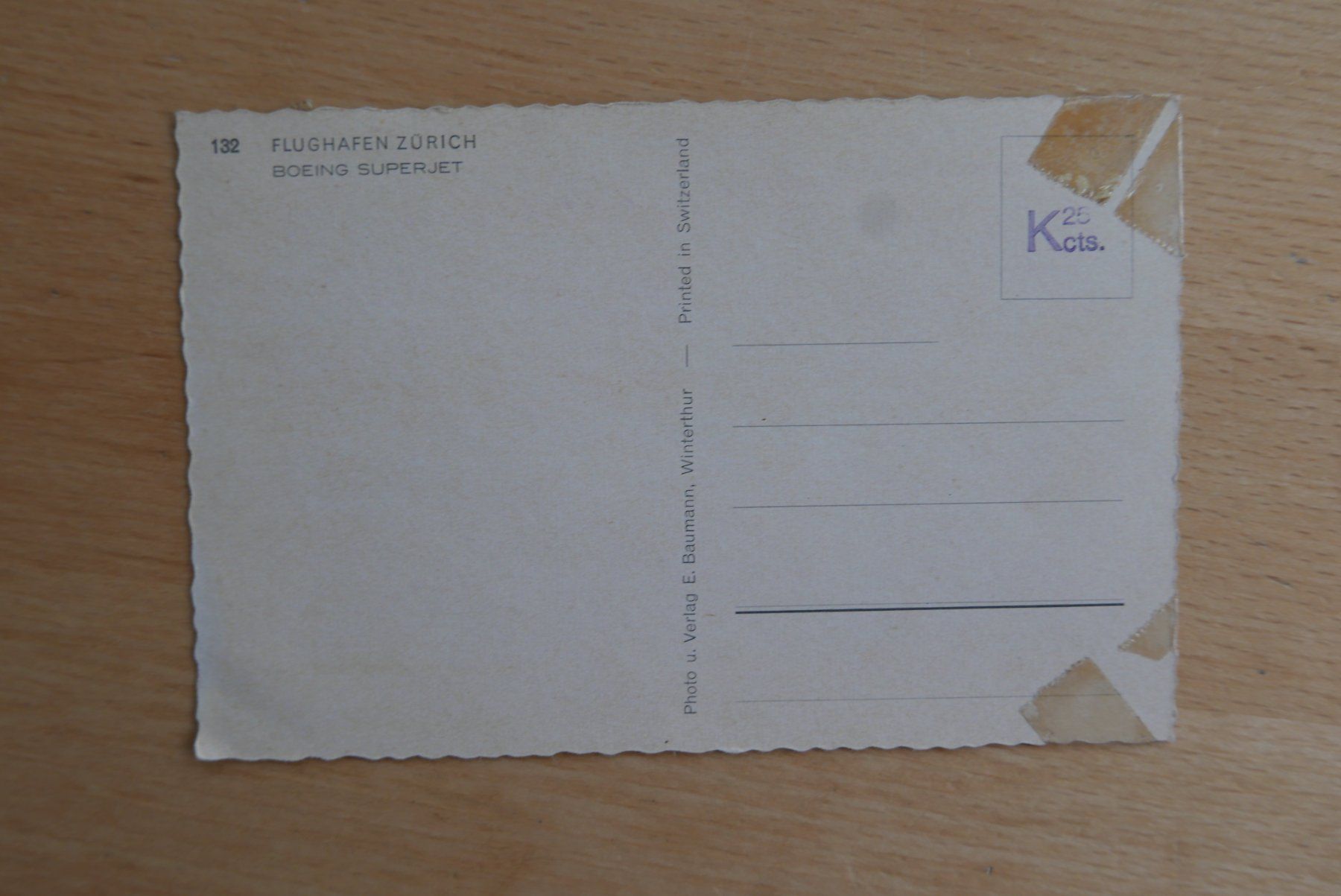 Cartoline postali: A.K. Flughafen Zürich – Usato da Rotkreuz venduto da nigal 2
