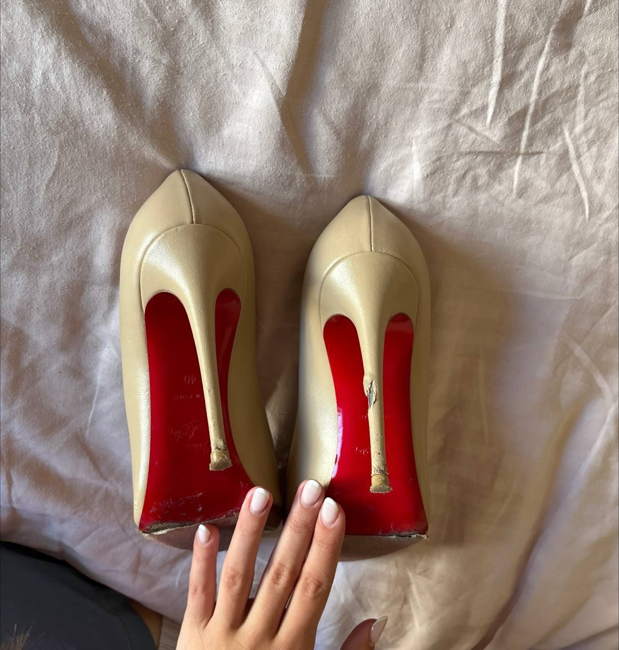 Christian Louboutin Scarpe da donna: Louboutin Kate 100mm – Usato da Neuchâtel venduto da Anna87 1