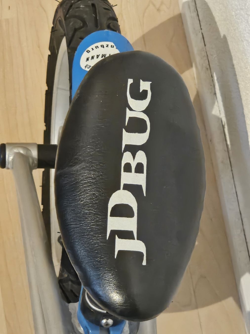 Veicoli per bambini: JD Bug Laufrad Trainer, blau/silber – Usato da Jonen venduto da Airspeed 3