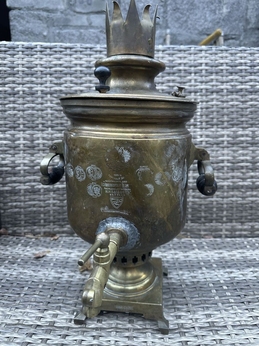 Geschirrsets: Samovar 19 JH Original Russisch Imperium Antik – Gebraucht aus Baar von Swordwalhalla
