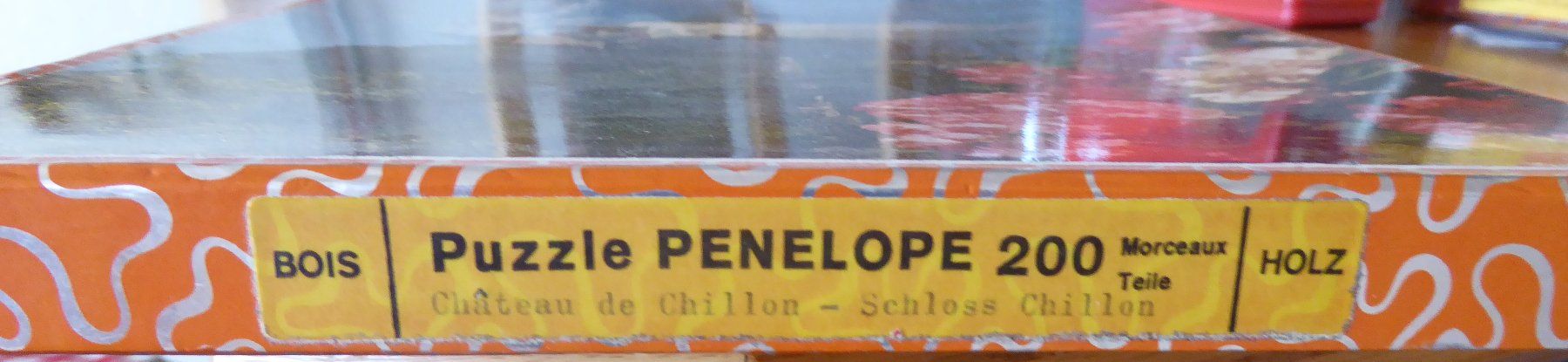 Penelope Puzzle: Penelope Holzpuzzle  Schloss Chillon – Usato da Gossau SG venduto da tenerife11 1