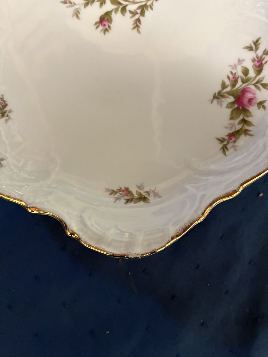 Rosenthal Piatti di portata: Rosenthal 2 ovale Servierplatten  – Usato da Dornach venduto da Rosengarten 5