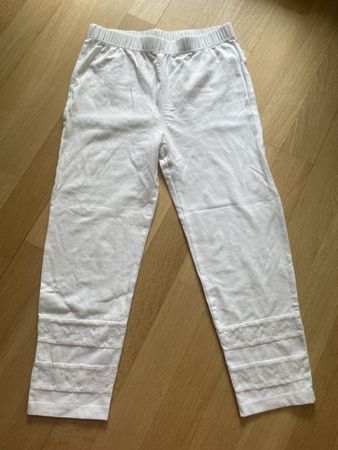 Chris Line Sommerhose, Gr. S, weiss mit Spitze