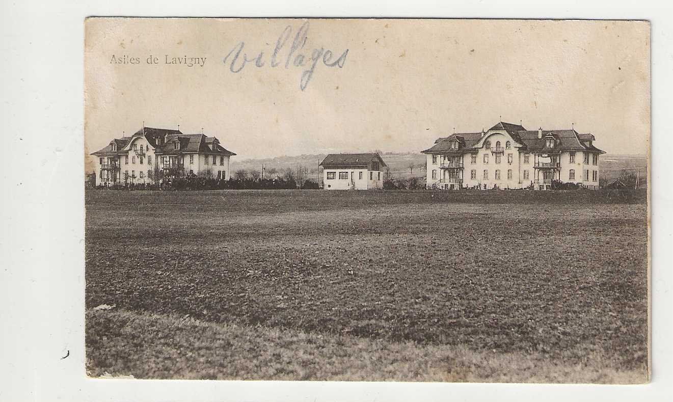 Cartoline postali: Lavgny, ca 192-10-20-er – Usato da Spiez venduto da Niesen20