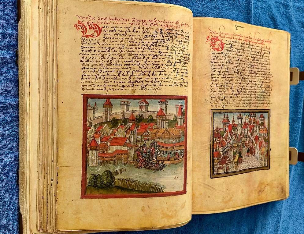 Livres: Luzerner Chronik Faksimile – D'occasion à Fribourg par martisteffu 3