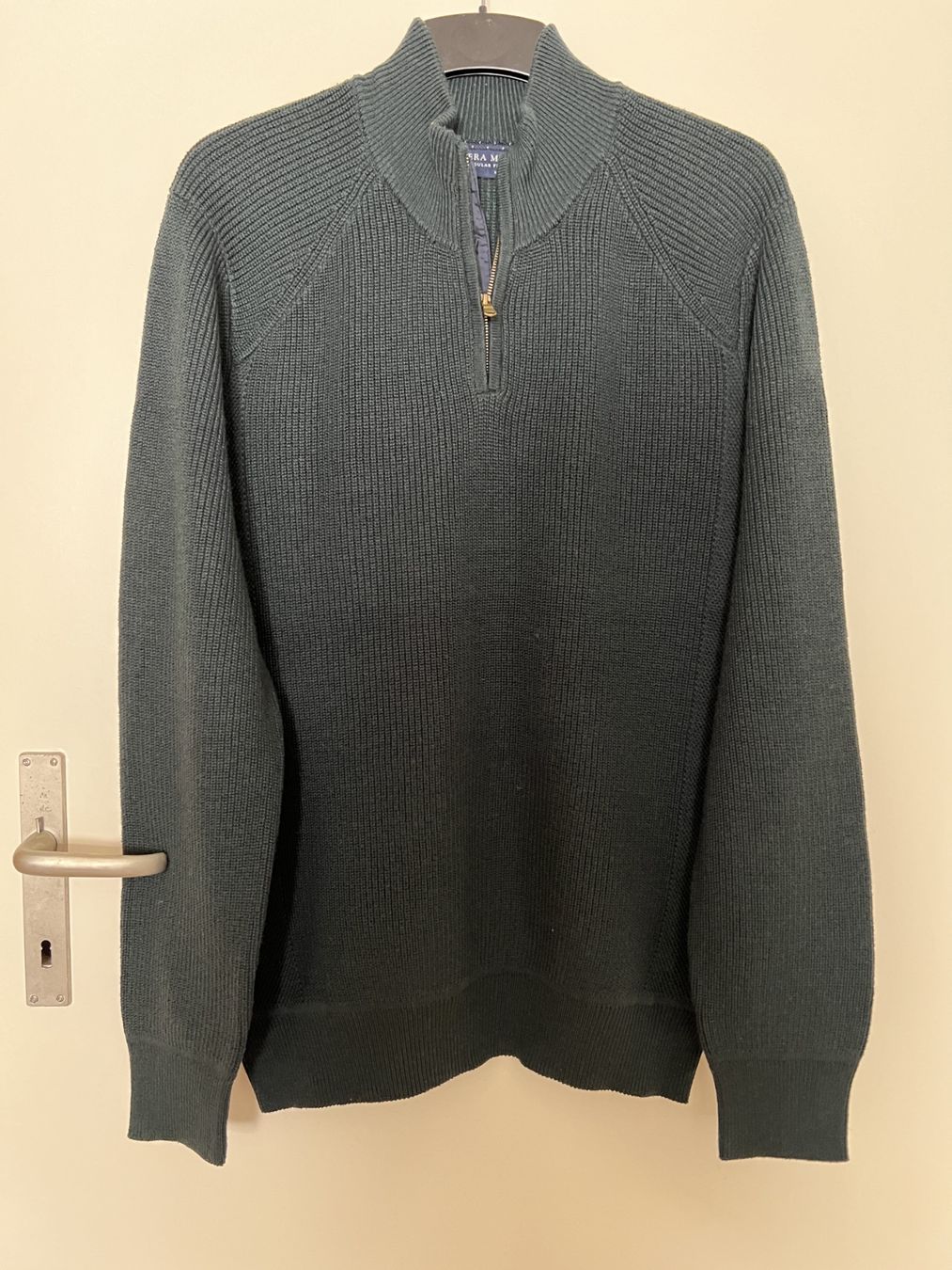 Maglioni & Felpe: SFERA MEN REGULAR FIT Dark Green Pullover Mid-Zipper L / 40 – Usato da Horgen venduto da linuxrp 1