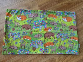 Babauba handmade Platzset für Kinder aus Stoff, Waldtiere